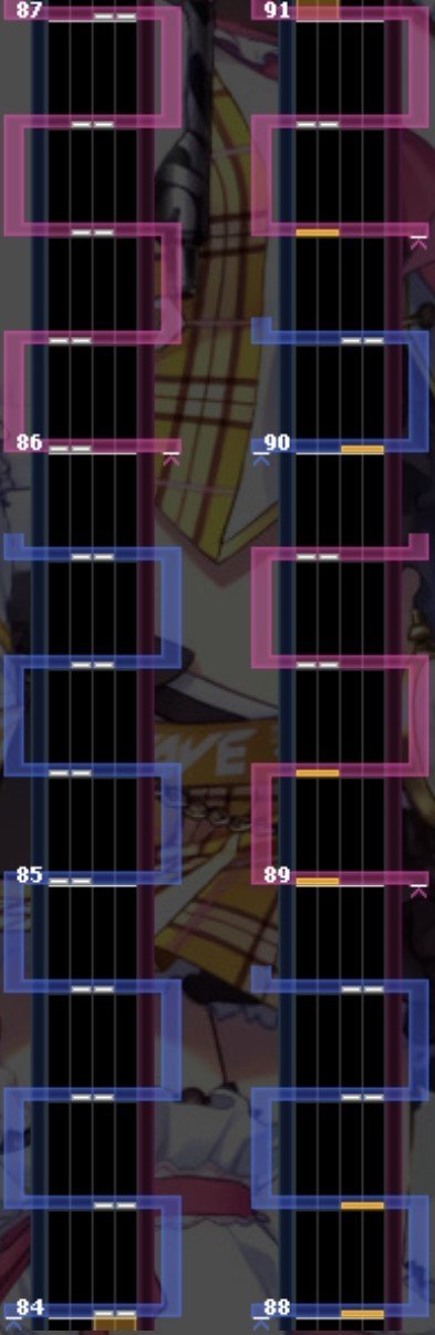 真っ白な靴 高潮四分 Snare 的规则直角键盘配置