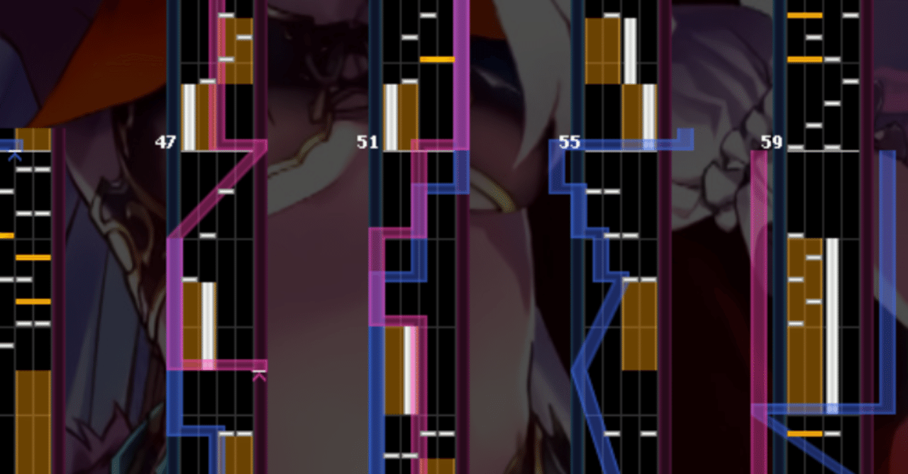 多张 SDVX 谱面配置组合成的文章题图